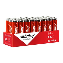 Батарейка LR6 "Smartbuy", алкалиновая, без блистера, по 4шт. в спайке