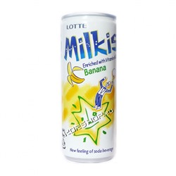 Напиток газированный Милкис Банан, Lotte 250 мл