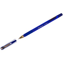 Ручка шар. Berlingo "xGold" (CBp_07500) на масляной основе, синяя, 0.7мм., позолоченный наконечник