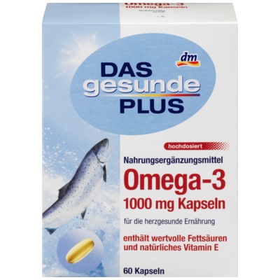Mivolis Omega-3 1000 Омега-3 1000 мг Рыбий жир в капсулах, Набор 3шт. x 60 шт