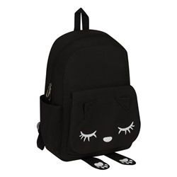 Рюкзак MESHU "Black Cat" (MS_49204) 42*29*13см, 1 отделение, 3 кармана, уплотненная спинка