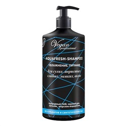 Nexxt Century Шампунь для волос увлажнение и питание / Vegan Professional Aquafresh Shampoo, 1000 мл