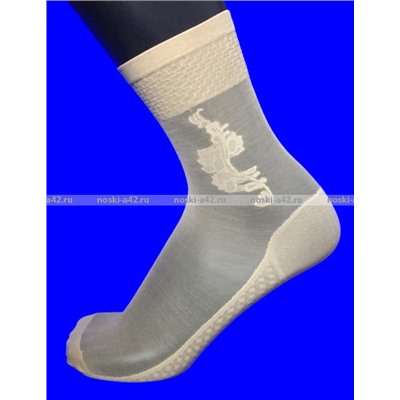 Баочжи носки женские капрон с уплотненной подошвой арт. 2053