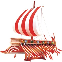 Модель деревянная сборная «Финикийский парусник»
