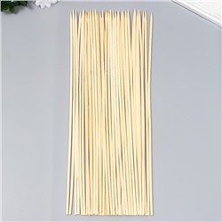 Набор бамбуковых палочек для рукоделия d=4 мм  L=195-200 мм (упак 40-45 шт)