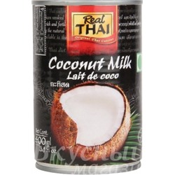 Кокосовое молоко 85% REAL THAI, 400 мл.