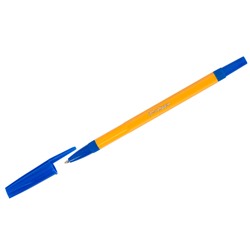 Ручка шар. OfficeSpace "907 Orange" (BP_15132) синяя, 1мм, желтый корпус