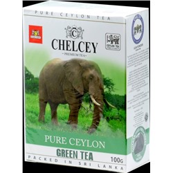 CHELCEY. Green Tea 100 гр. карт.пачка