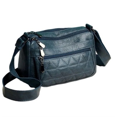 Женская кожаная сумка 8807-3 BLUE