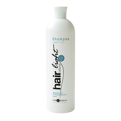 Hair Company Professional Шампунь для большего объема волос / Hair Natural Light Shampoo Capelli Fini, 1000 мл