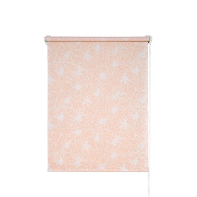 Рулонная штора «Экзотика», 45х175 см, цвет персик
