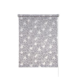 Рулонная штора «Экзотика», 45х175 см, цвет стальной